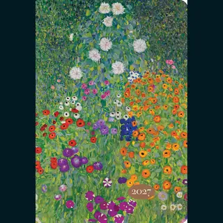 Peter Pauper Cottage Garden Compact Diary 16-mnds 2027