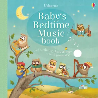 Usborne Publishing Baby's Bedtime Music Book boek 10 pagina's