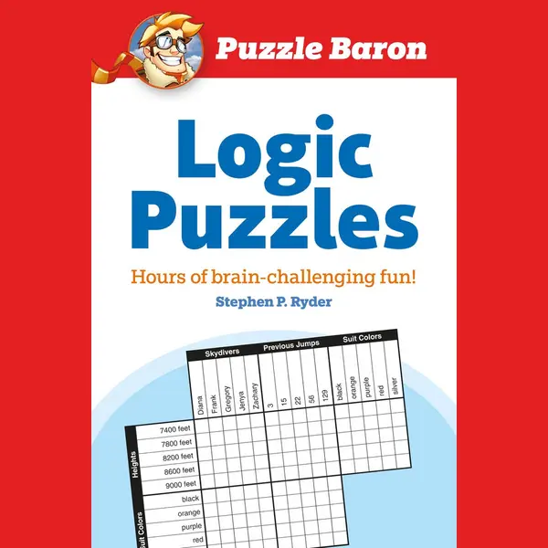 Isbn Puzzle Baron’s Logic Puzzles boek Paperback 224 pagina's thumbnail