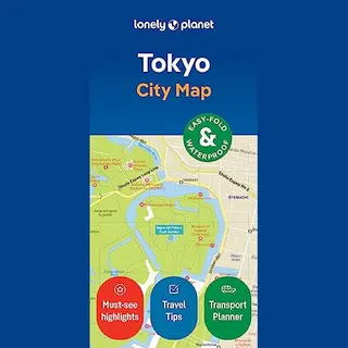 Lonely Planet Global Limited Lonely Planet Tokyo City Map , Durable, Waterproof, Easy-Fold Planning Map With Attractions & Walking Tours