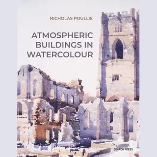 Atmospheric Buildings In Watercolour