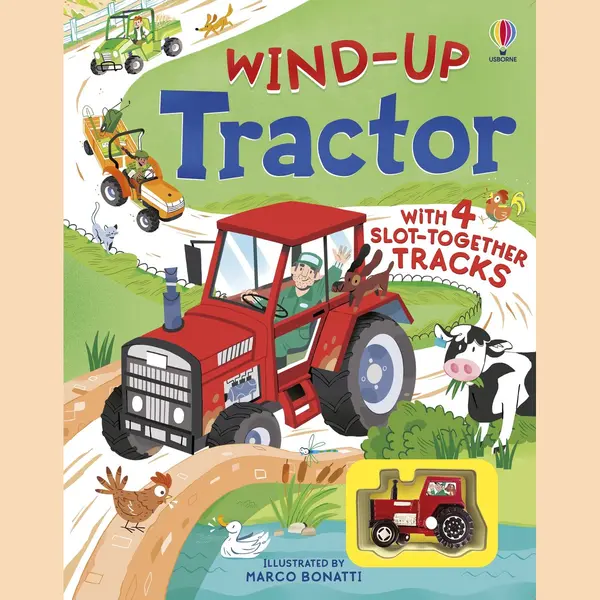 Usborne Publishing Wind-up Tractor book 10 pages thumbnail