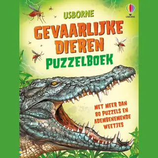 Puzzelboeken 1 - Gevaarlijke Dieren