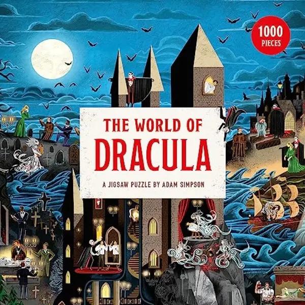 Laurence King The World Of Dracula, A Jigsaw Puzzle By Adam Simpson thumbnail