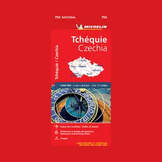 Czechia - Michelin National Map 755