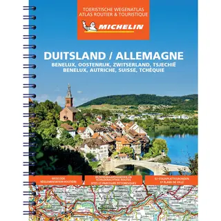 Allemagne, Benelux, Aut, Suisse, Tch 22462 Atlas / Michelin Atlassen