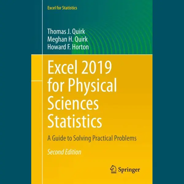 Springer Excel 2019 For Physical Sciences Statistics thumbnail
