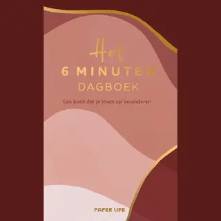 Het 6 Minuten Dagboek - Het 6 Minuten Dagboek - Mokka Editie