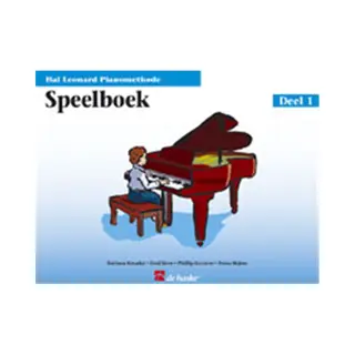 Hal Leonard Pianomethode Speelboek 1