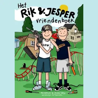 Glowmovies Vriendenboek Rik En Jesper | Boek | Kinderen | Persoonlijk