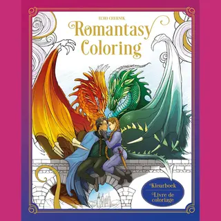 Deltas Romantasy Coloring Kleurboek/livre De Coloriage