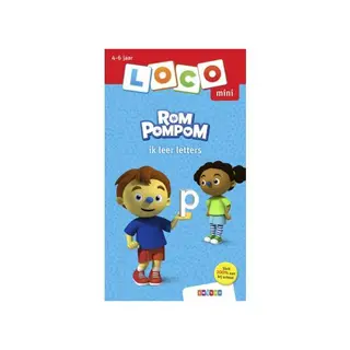 Loco Mini Boekje - Rompompom, Ik Leer Letters