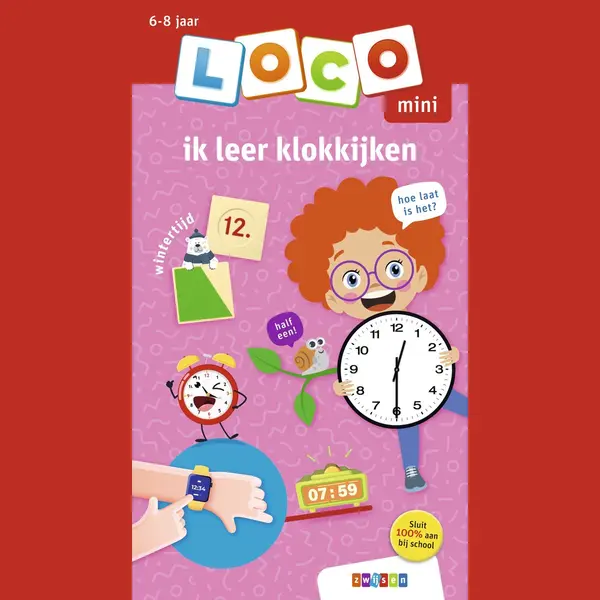 Loco Mini - Ik Leer Klokkijken 6-8 Jaar thumbnail