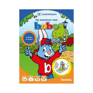 Bobo Luisterkaart Besties - Voor 4 En 5 Jaar - Op Avontuur Met Bobo - Luisterboek Kinderen Nederlands