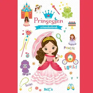 Ballon Kids - Ballon Media N.V. Vriendenboek Prinses 4+