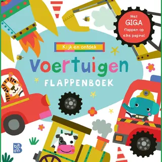 Kijk En Ontdek, Voertuigen Flappenboek