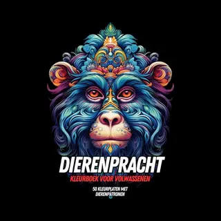 Kleurboek Voor Volwassenen - Dierenpracht