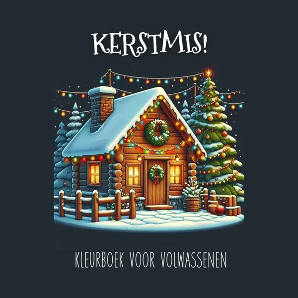 Kerstmis! - Kleurboek Voor Volwassenen thumbnail
