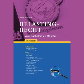 Belastingrecht Voor Bachelors En Masters 2025/2026 Theorieboek