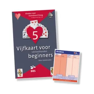 Bieden Met Standaard Hoog 1 - Vijfkaart Voor Beginners