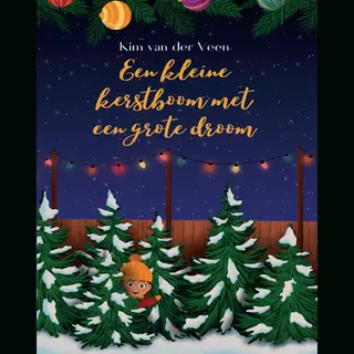 Een Kleine Kerstboom Met Een Grote Droom